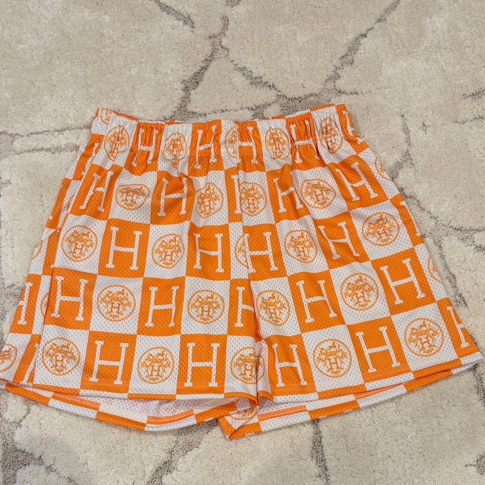 Bravest Studios Shorts - Orange Hermes